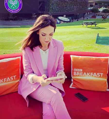 Sally Nugent in between her work. net worth, assets, earning, income